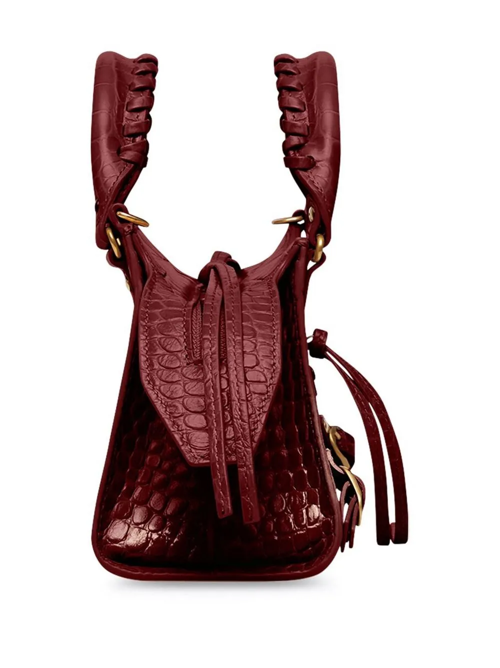 balenciaga red mini bag