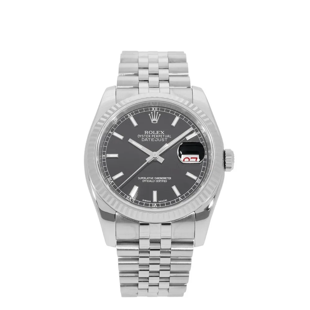 

Rolex 2013 pre-owned Datejust 36mm - Black