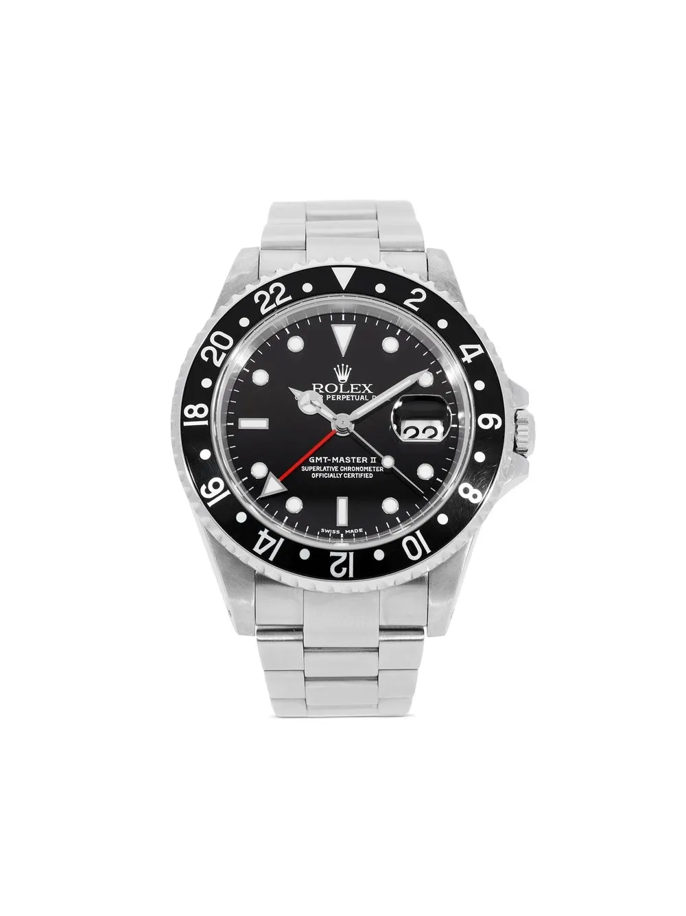 

Rolex 2001 pre-owned GMT-Master 40mm - Black