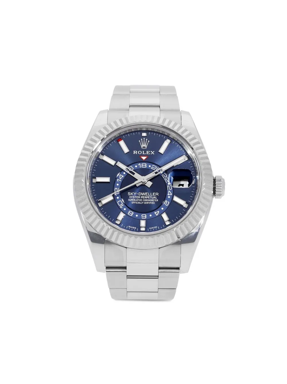 

Rolex 2022 pre-owned Sky-Dweller 42mm - Blue