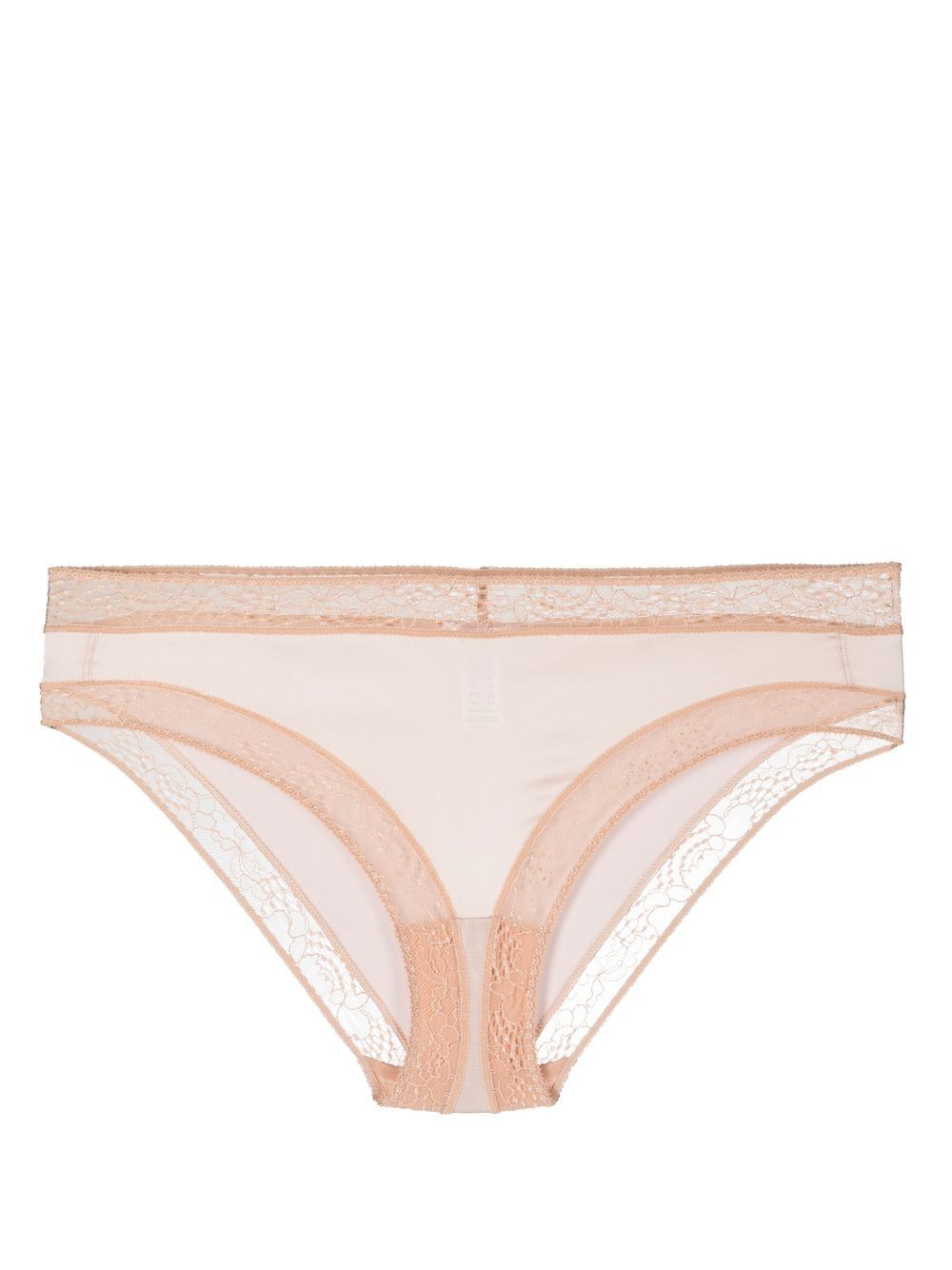 Image 1 of ERES Hibiscus lace-trim briefs