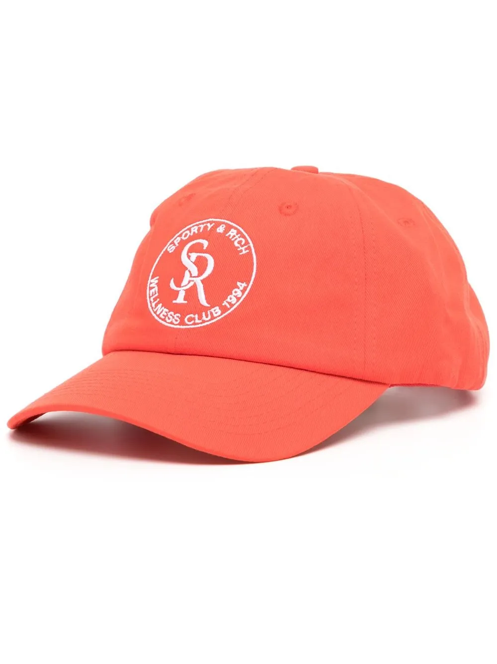 

Sporty & Rich logo-embroidered baseball cap