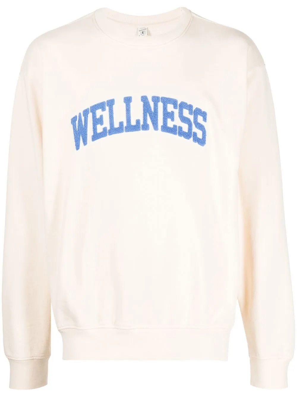 

Sporty & Rich Wellness-patch sweatshirt - White