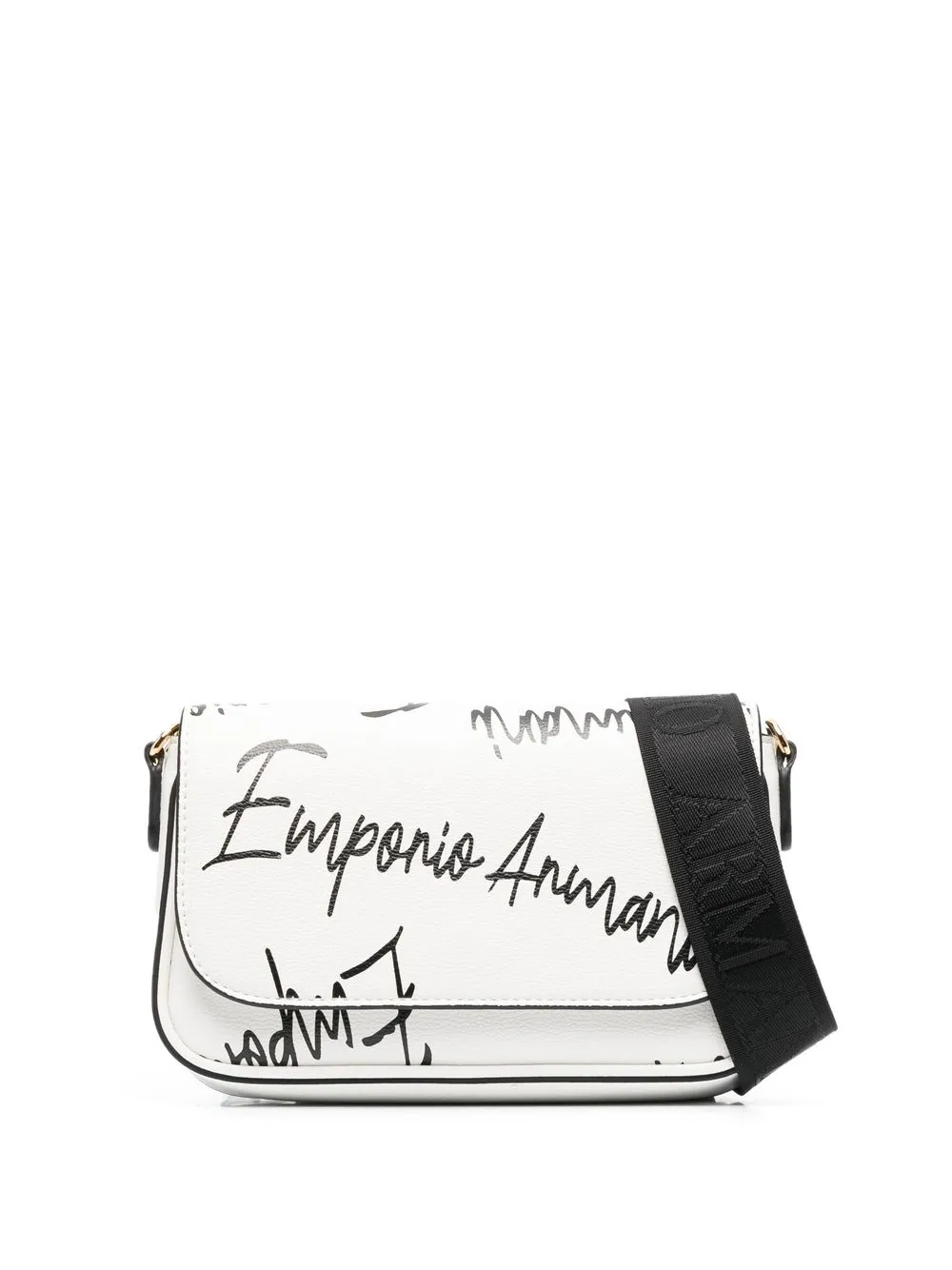 

Emporio Armani logo-print crossbody bag - White