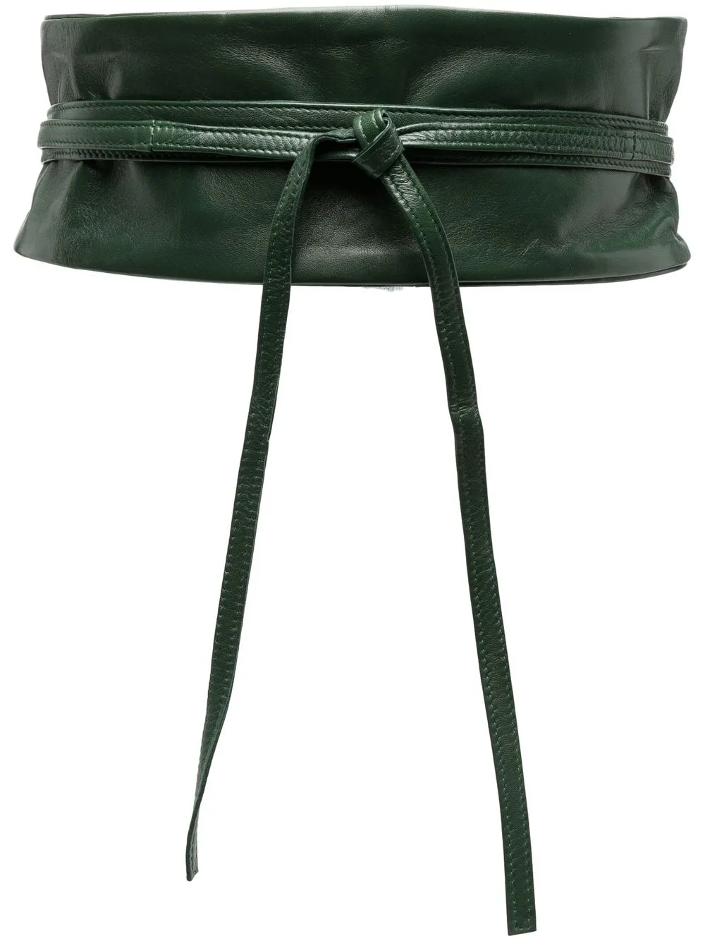 

FURLING BY GIANI high-waist tie-fastening belt - Green