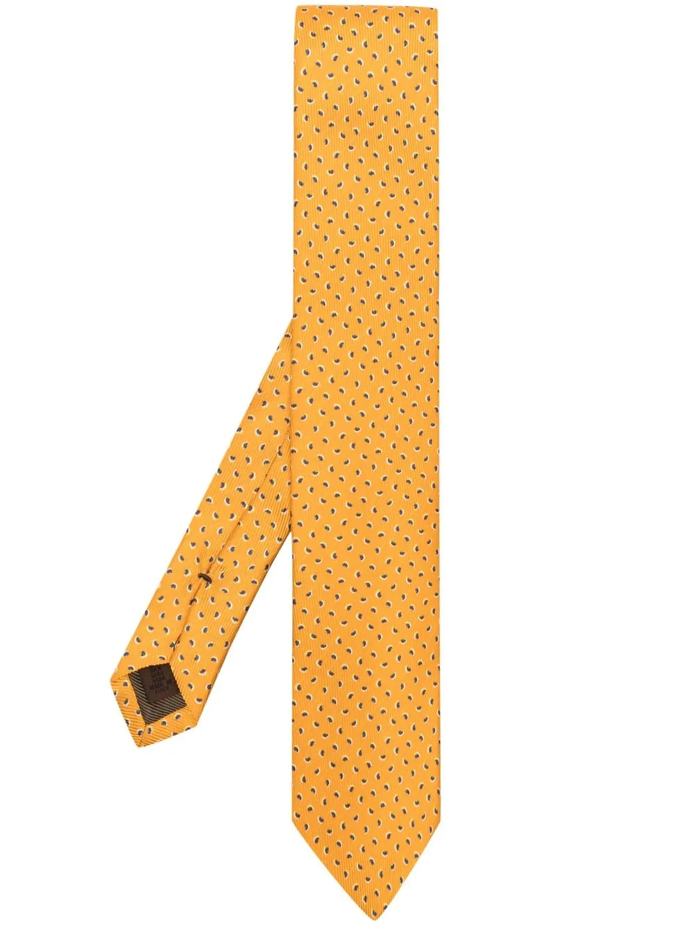 

Church's paisley-print silk tie - Orange