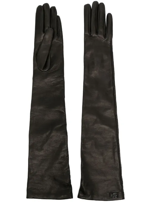 Valentino leather gloves store