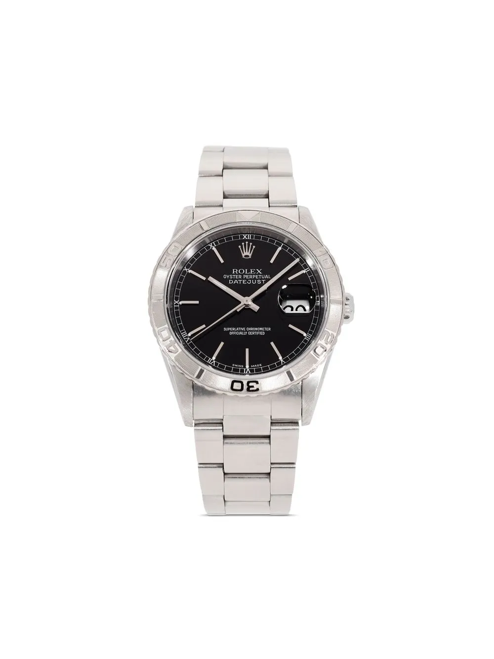 

Rolex reloj Datejust Turn-O-Graph de 36mm 2003 pre-owned - Negro