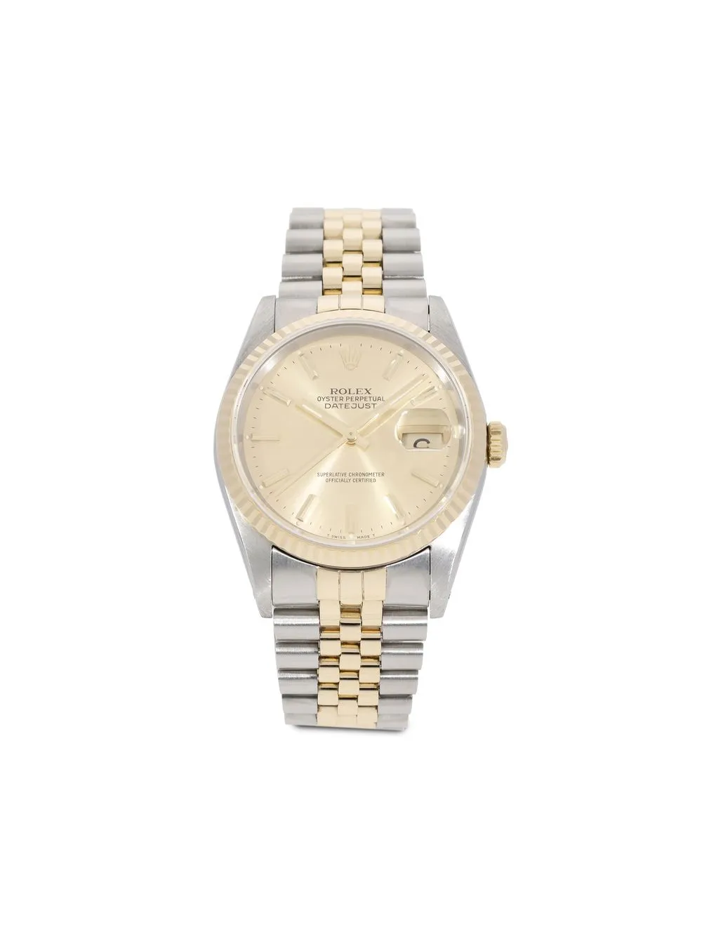 

Rolex 1991 pre-owned Datejust 36mm - Gold