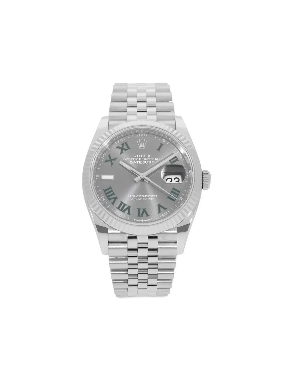 

Rolex 2021 pre-owned Datejust 36mm - Grey