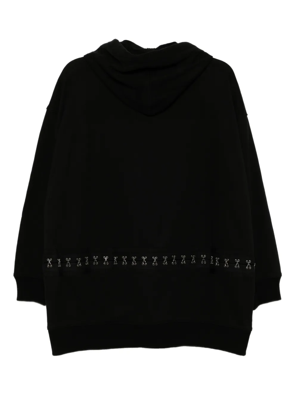 Monse logo-printed dress - Zwart