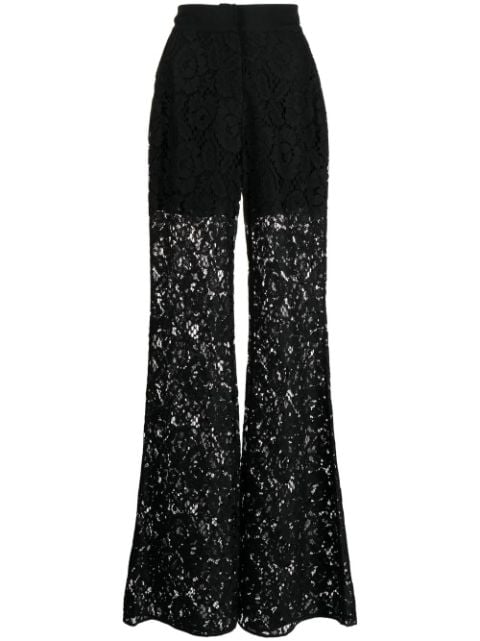 Elie Saab flared lace trousers