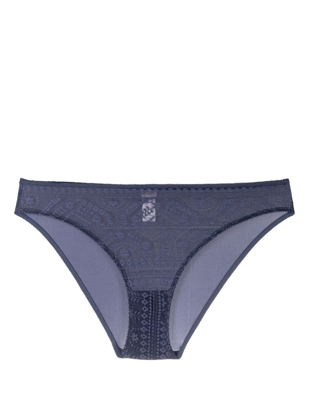 ERES Coeur ribbed wool and cashmere-blend briefs