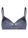 ERES wireless triangle-cup bra - Blue