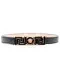Versace Greca Goddess leather belt - Black