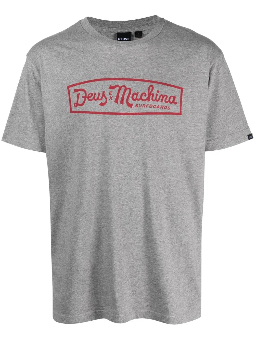 

Deus Ex Machina logo print cotton T-shirt - Grey