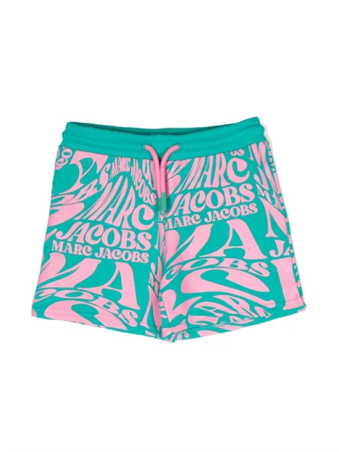 Marc Jacobs Kids bermudas con logo estampado