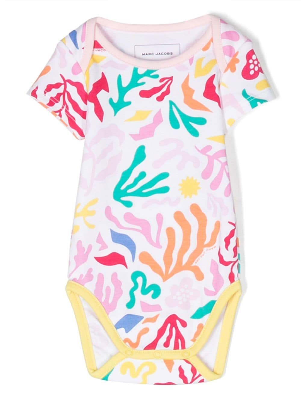 Shop Marc Jacobs Logo-print Babygrow Set In Pink