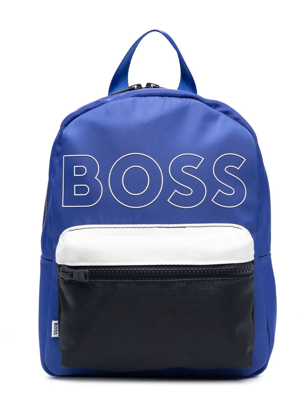 

BOSS Kidswear logo-print backpack - Blue