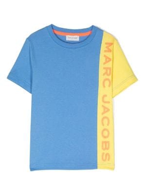 Marc Jacobs Kids Paint Monogram-print Cotton T-shirt - Farfetch