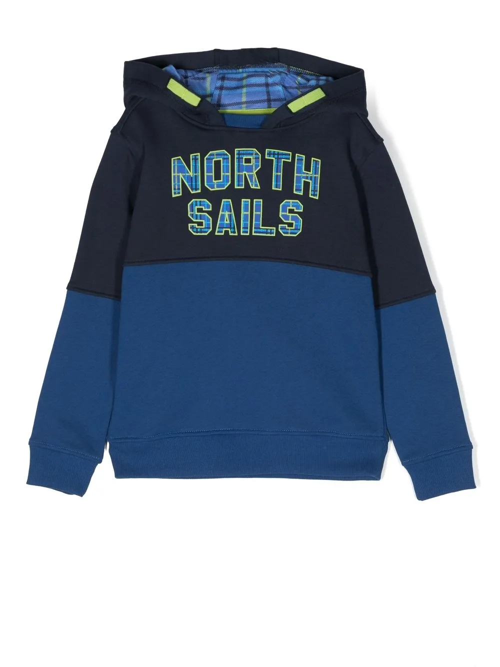 

North Sails Kids logo-embroidered hoodie - Blue