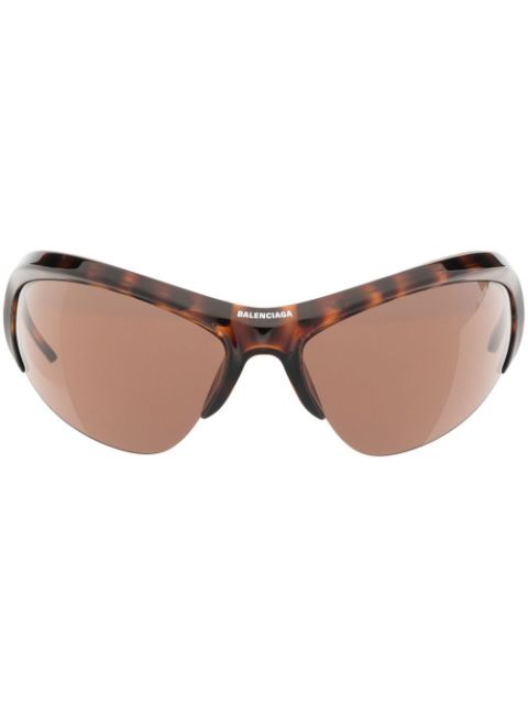 Balenciaga Eyewear logo-print tinted sunglasses Men