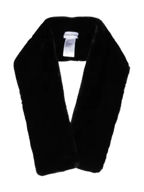 faux-fur scarf