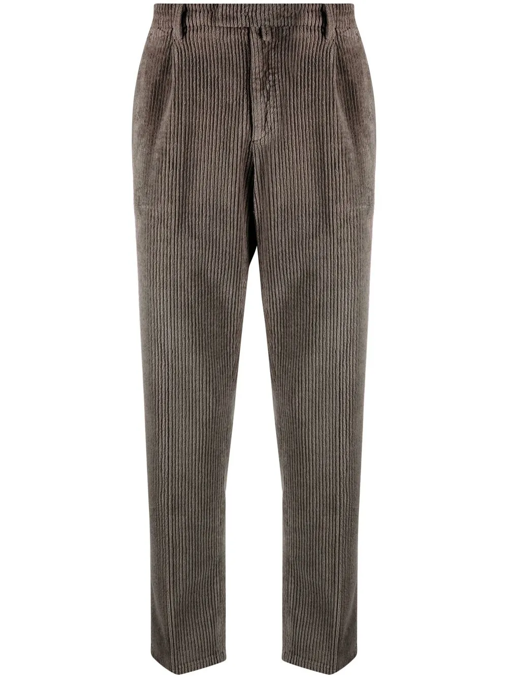 

Briglia 1949 corduroy slim-cut leg chino trousers - Brown