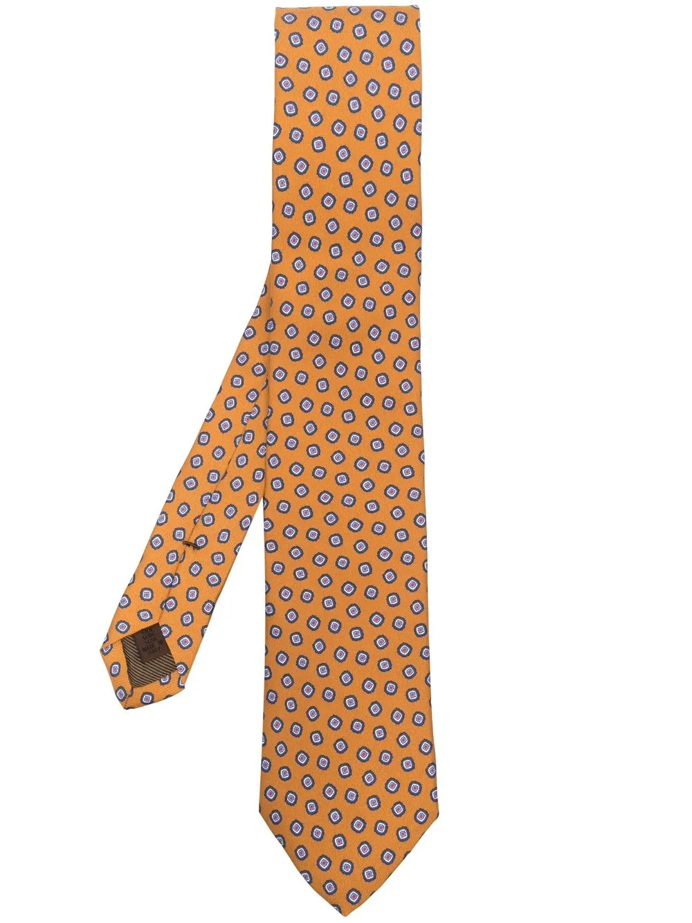 

Church's floral-print silk tie - Orange