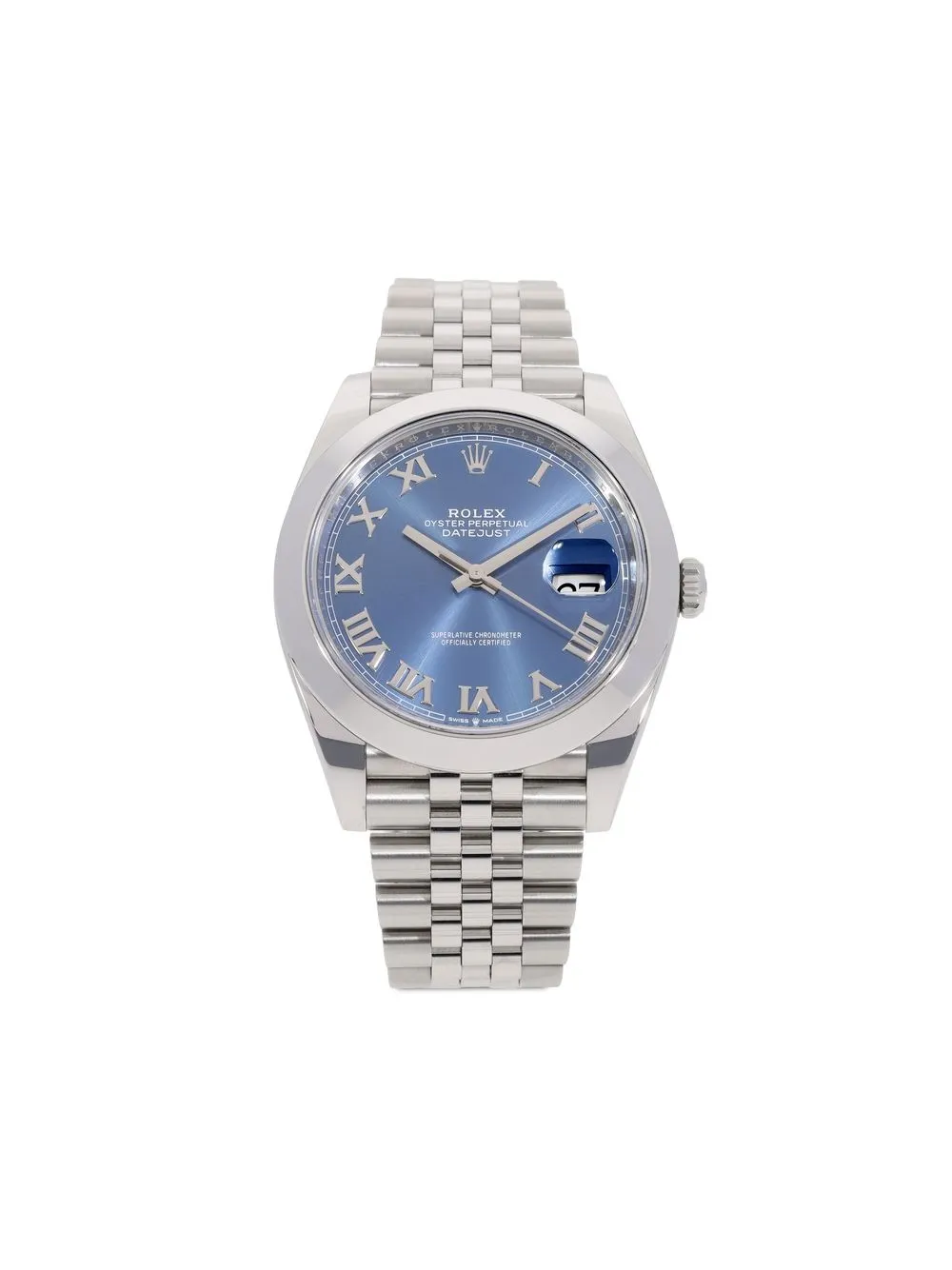 

Rolex 2021 pre-owned Datejust 41mm - Blue