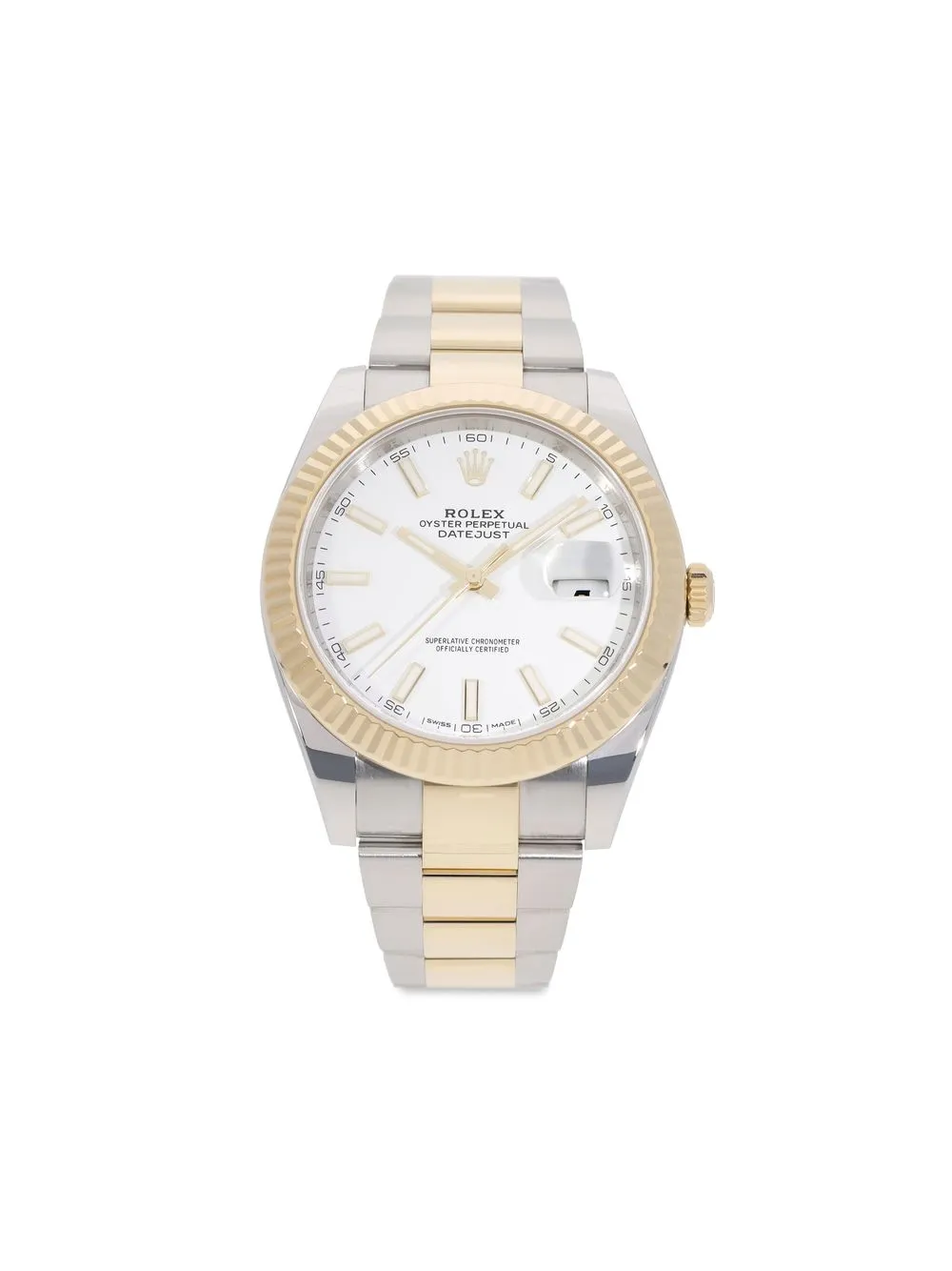 

Rolex 2020 pre-owned Datejust 41mm - White