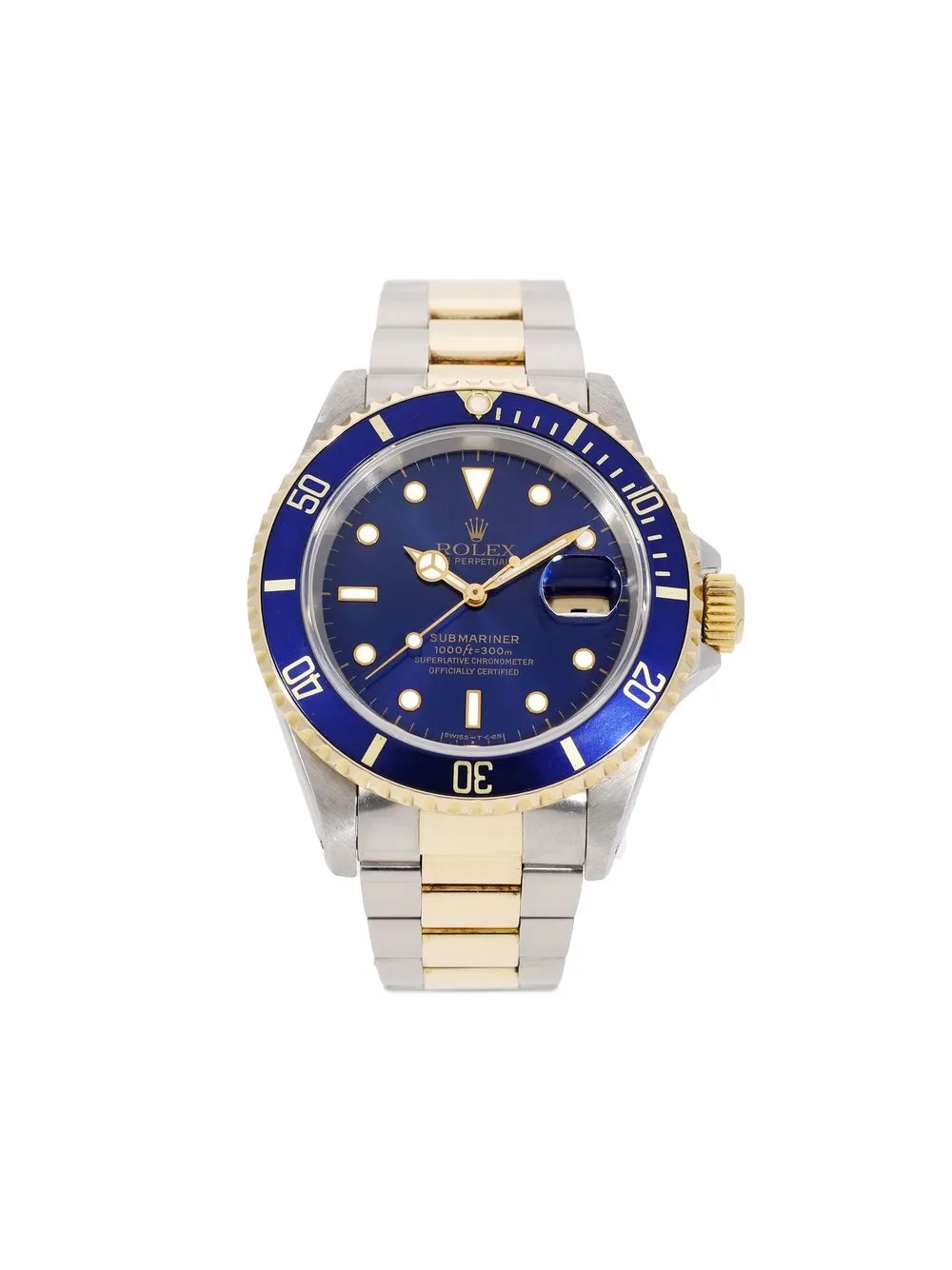 

Rolex reloj Submariner Date de 40mm 1994 pre-owned - Azul