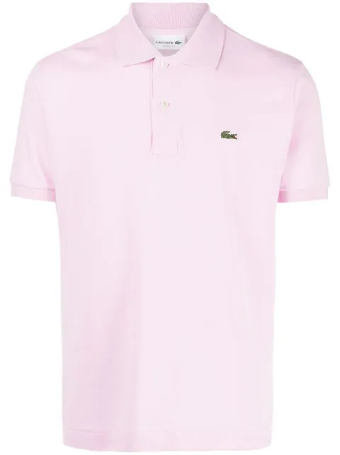 Lacoste chest logo-patch polo shirt