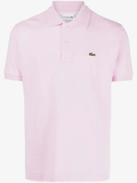 Lacoste chest logo-patch polo shirt