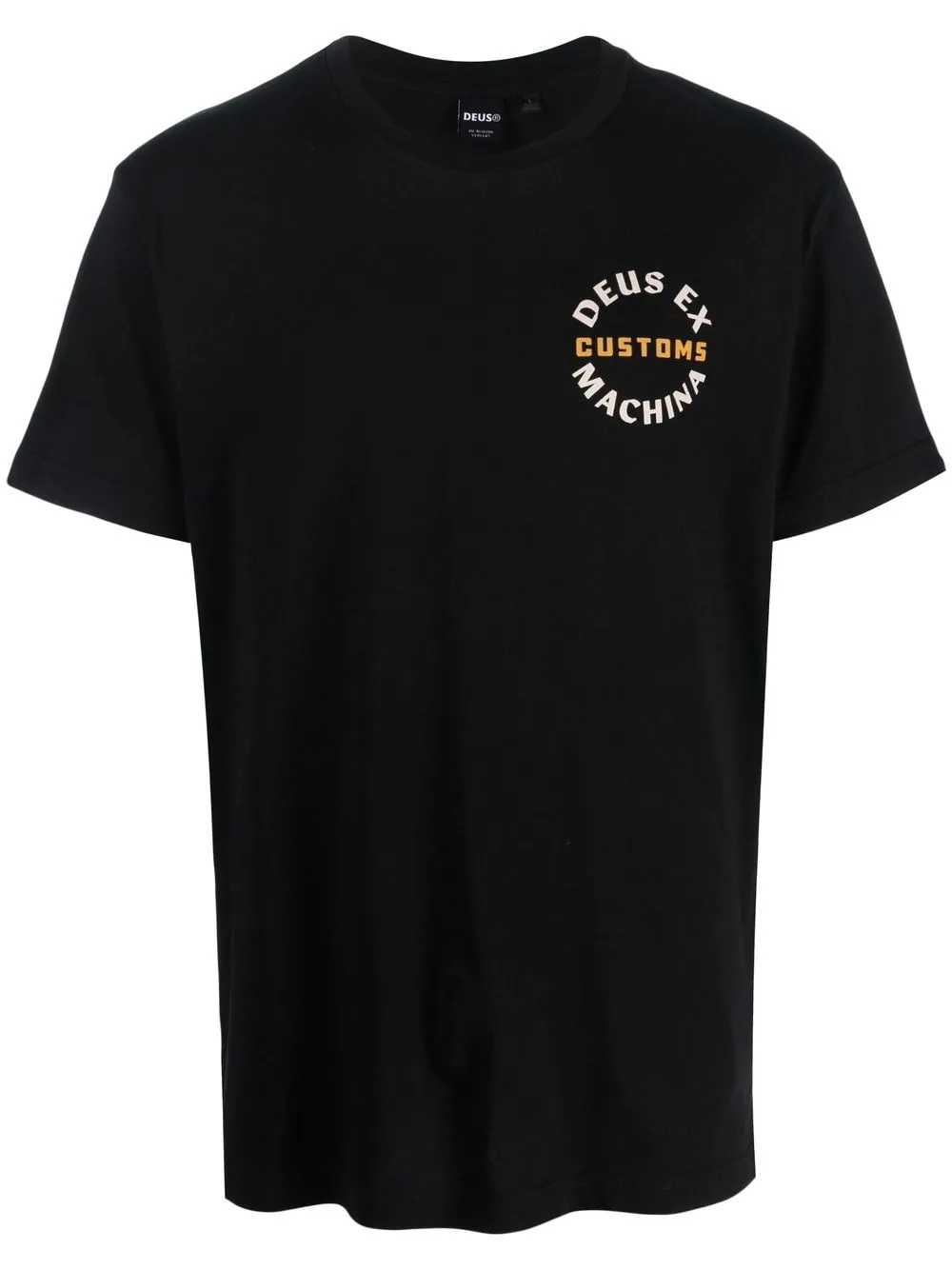 

Deus Ex Machina logo print cotton T-shirt - Black