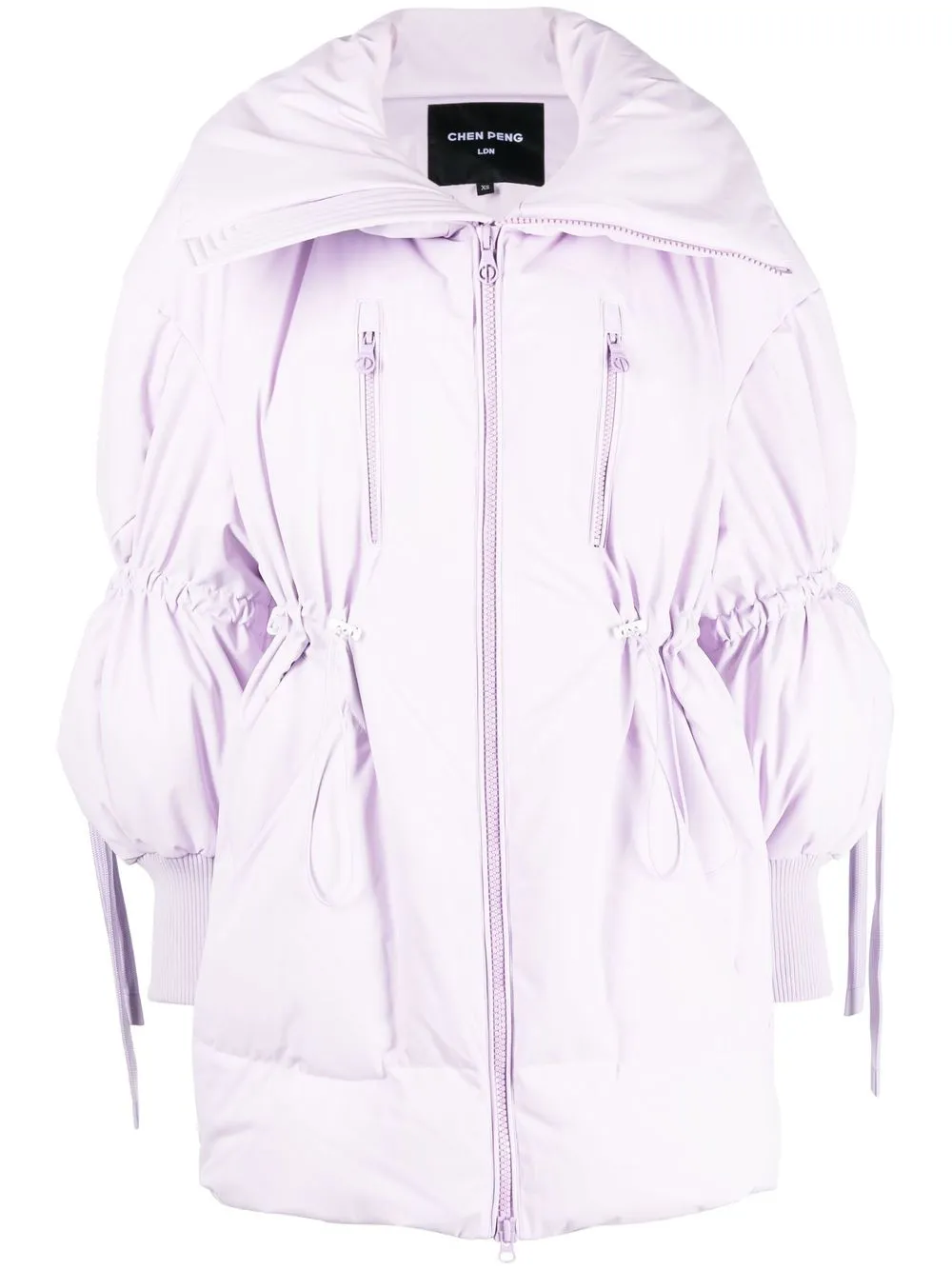 

Chen Peng chamarra bomber ajustable - Morado