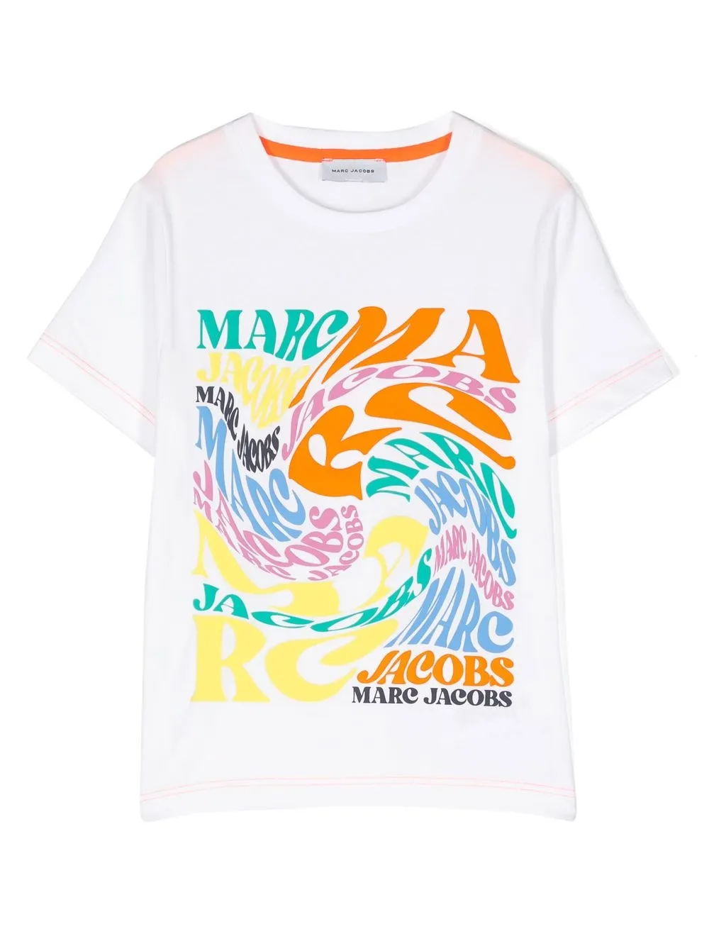 MARC JACOBS LOGO-PRINT COTTON T-SHIRT