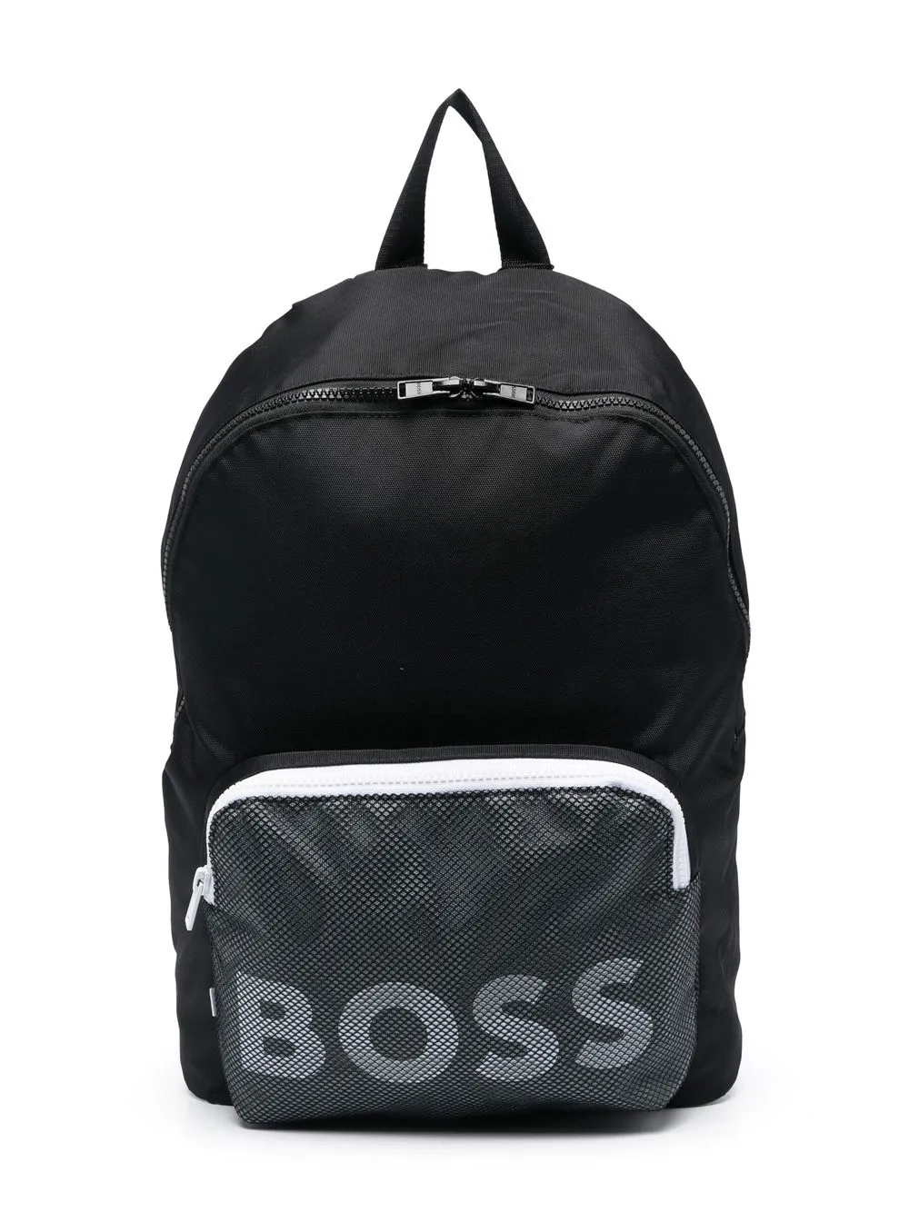 Bosswear Kids' Logo-print Backpack In Black