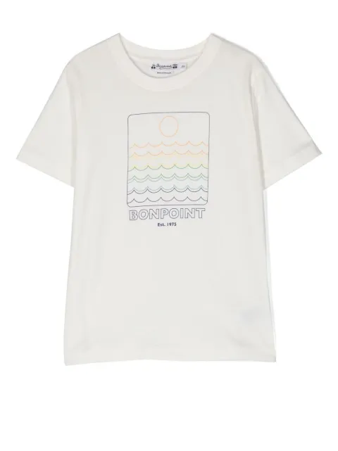Bonpoint logo-print cotton T-shirt