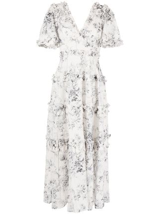 Robe a fleur online midi