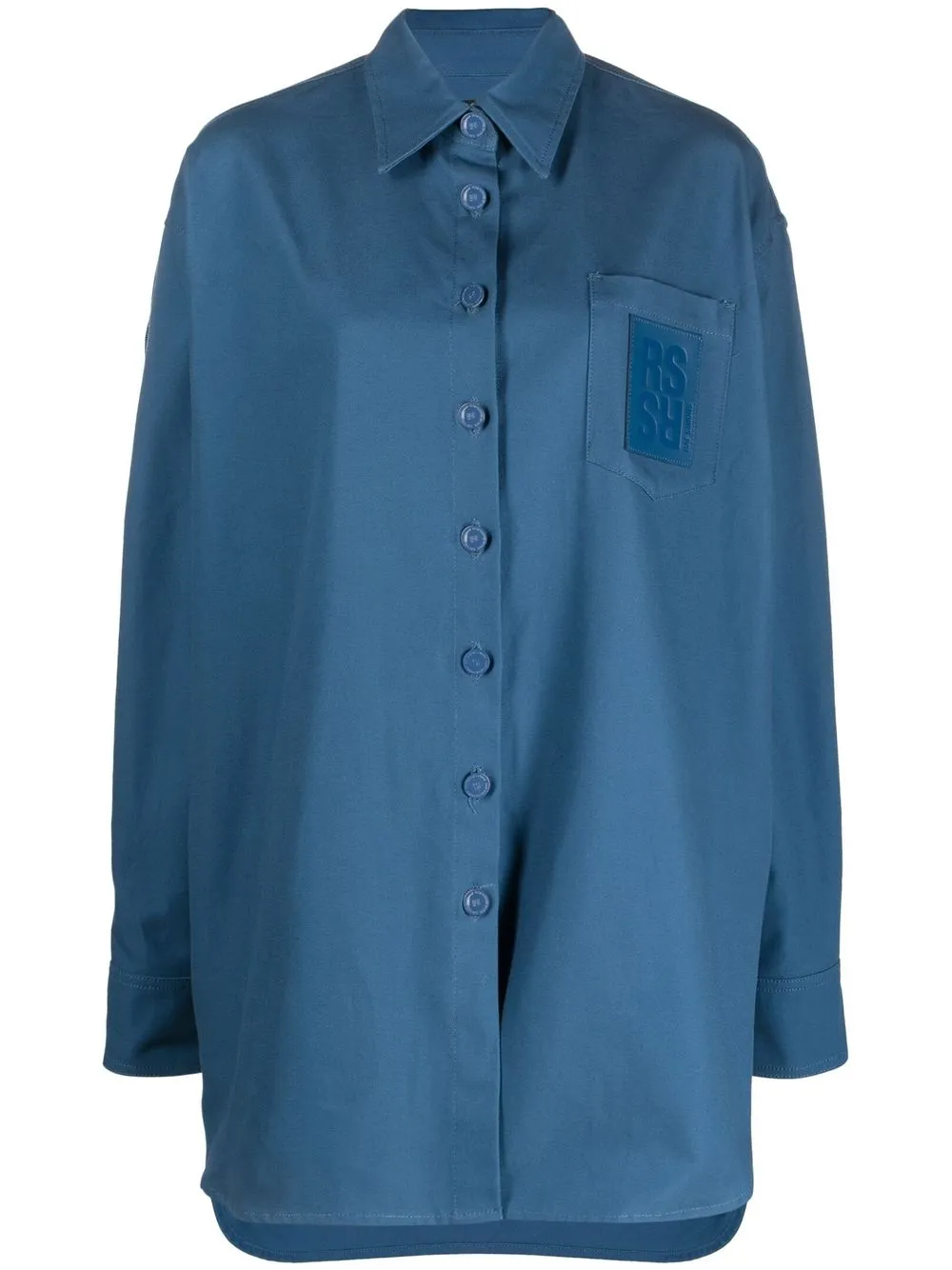 

Raf Simons oversized denim shirt - Blue