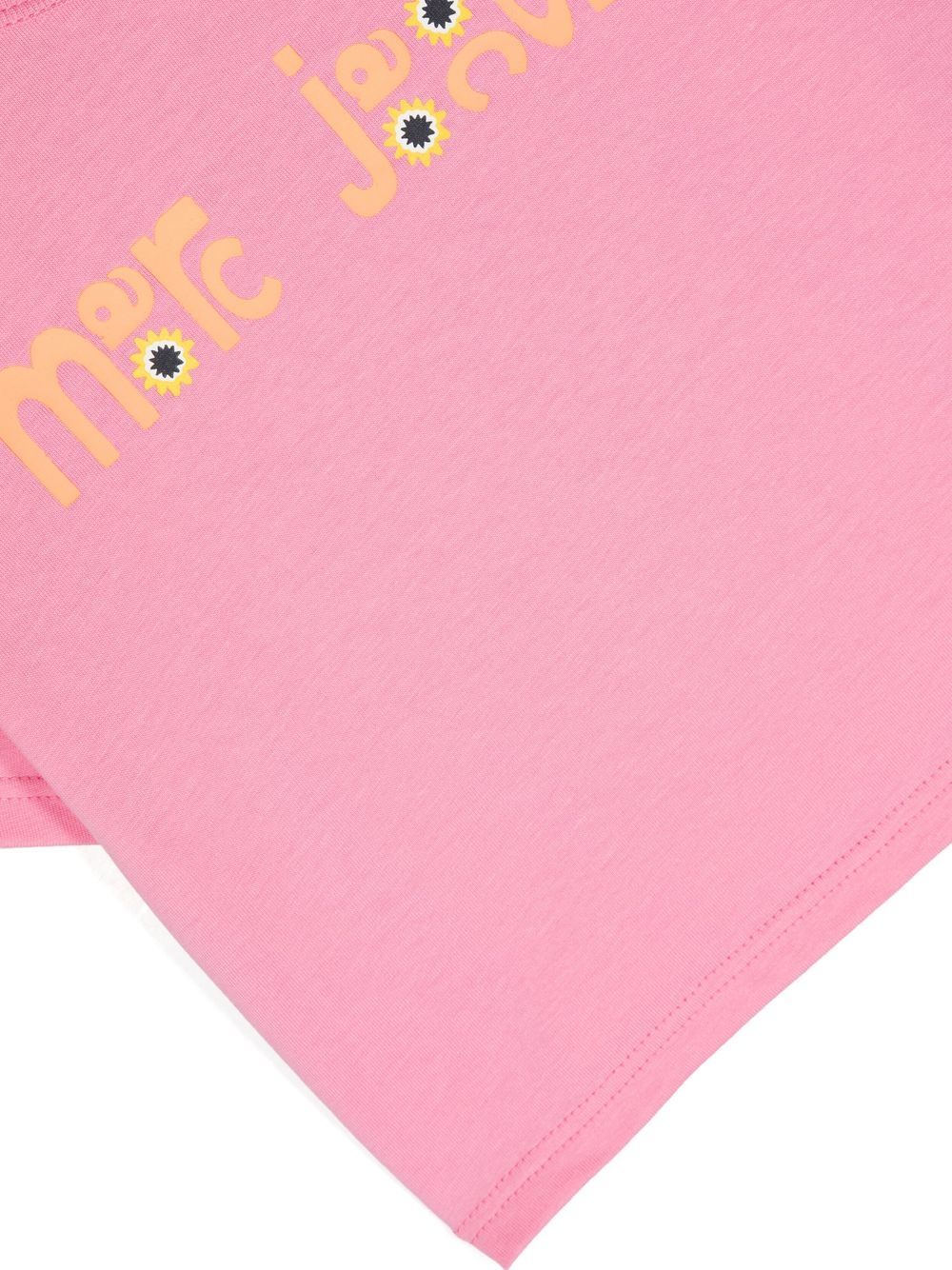 Shop Marc Jacobs Logo-print Round-neck T-shirt In Pink