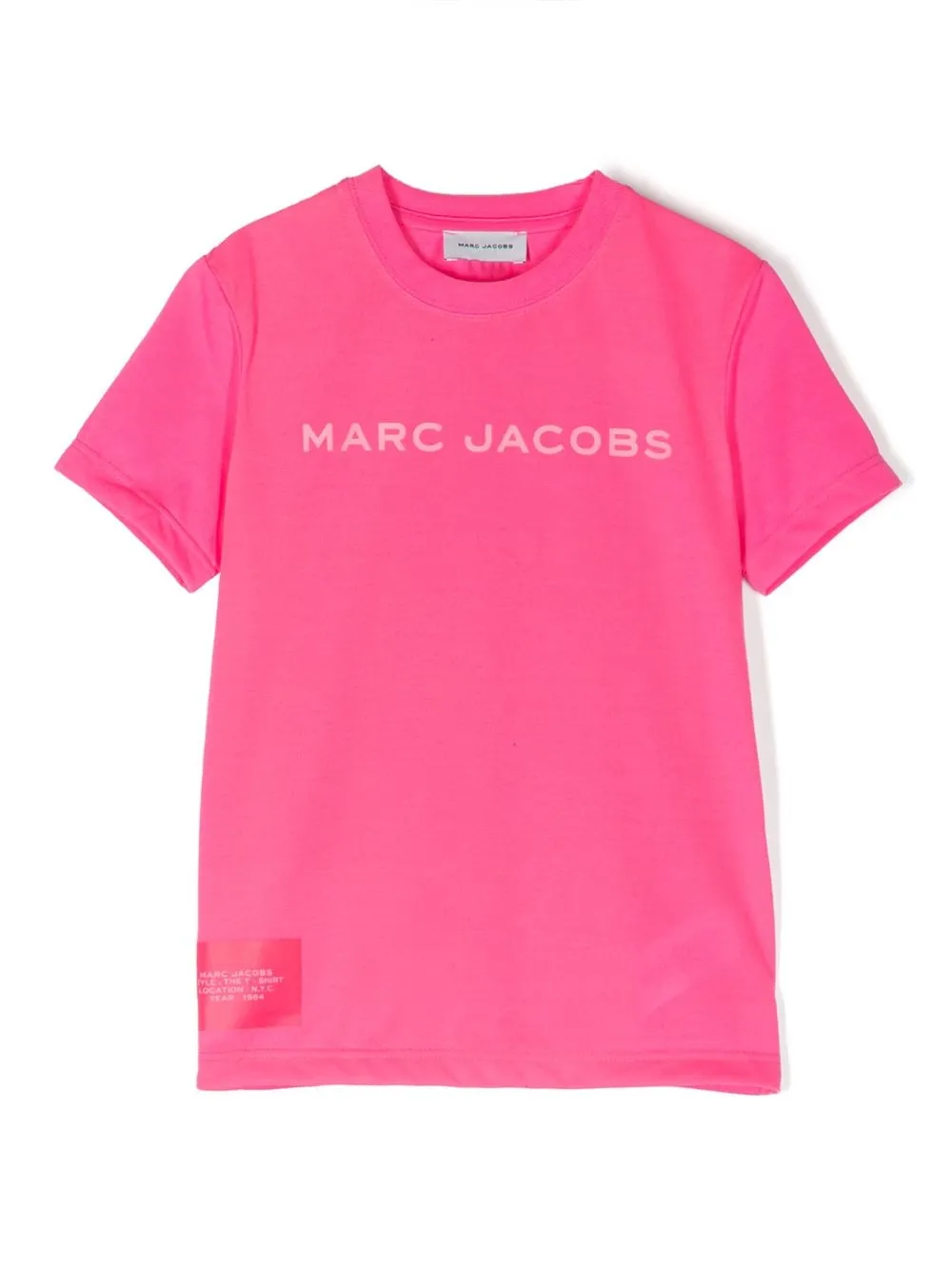 Marc Jacobs Kids' Short-sleeve T-shirt In Fucsia