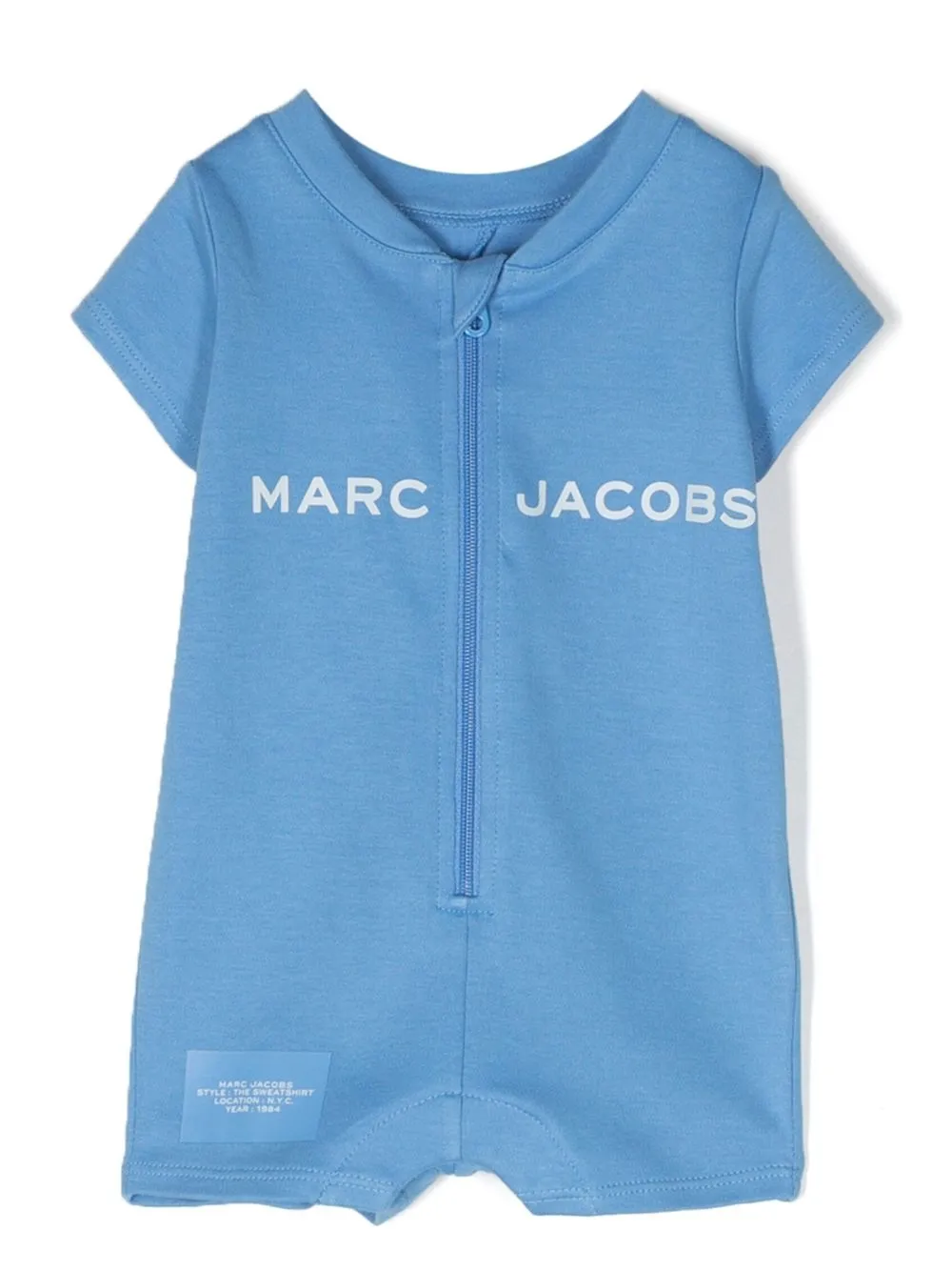 

Marc Jacobs Kids romper con logo estampado - Azul