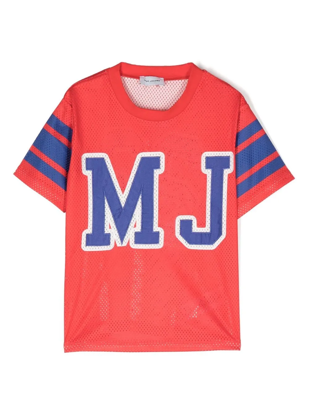 

Marc Jacobs Kids patch-detail jersey top - Red