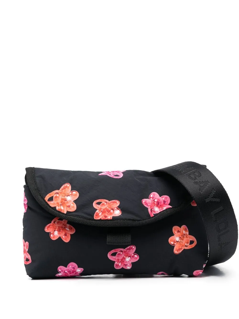 

Bimba y Lola bolsa mini con estampado de anillo - Negro