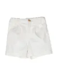 Bonpoint logo-patch chino shorts - White