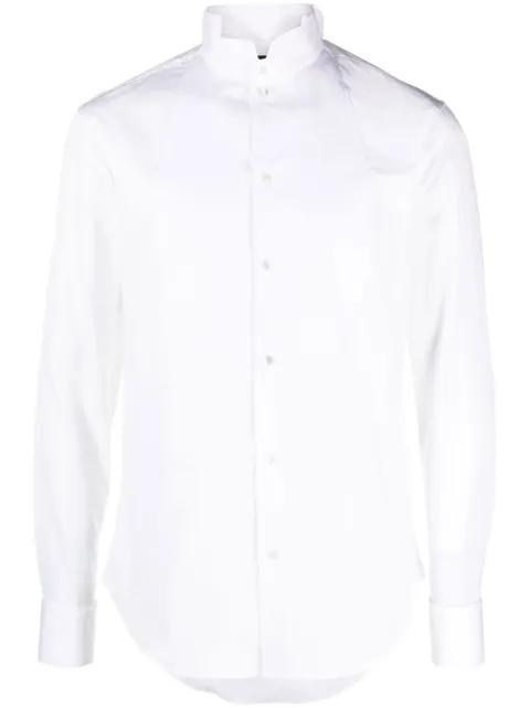 Emporio Armani chemise à col cassé 