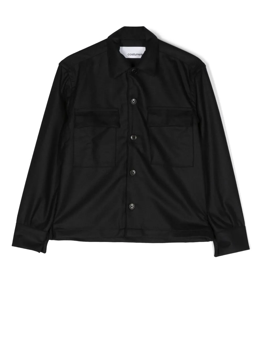 

Costumein long-sleeve wool shirt - Black