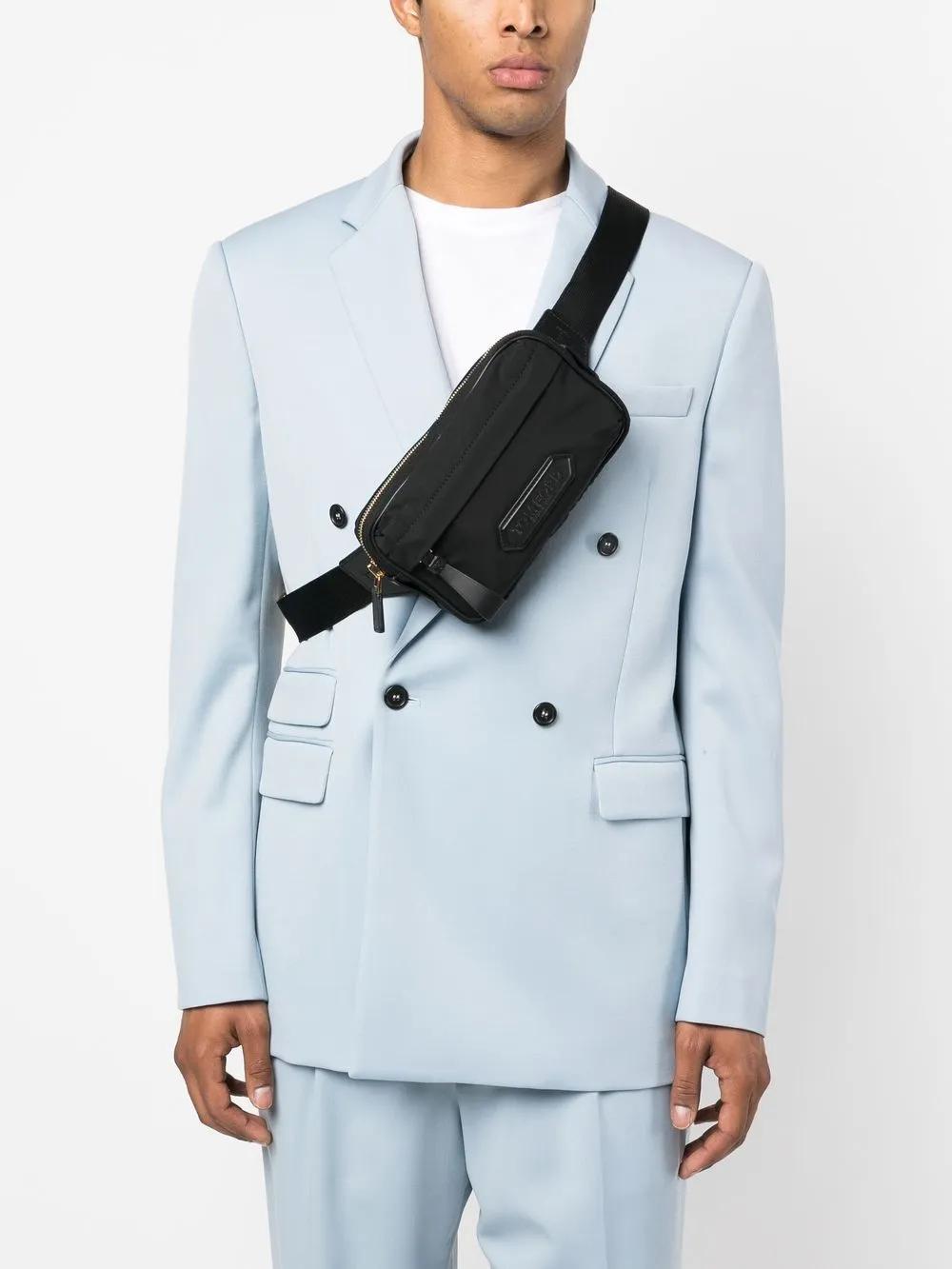 TOM FORD logo-patch zip-up Pouch - Farfetch